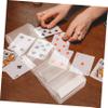 Kisangel Large Capacity Poker Chip Storage Box Transparent Game Chip Holder with Compartment Design for Organizing and Carrying Poker Cards and Portable view 4