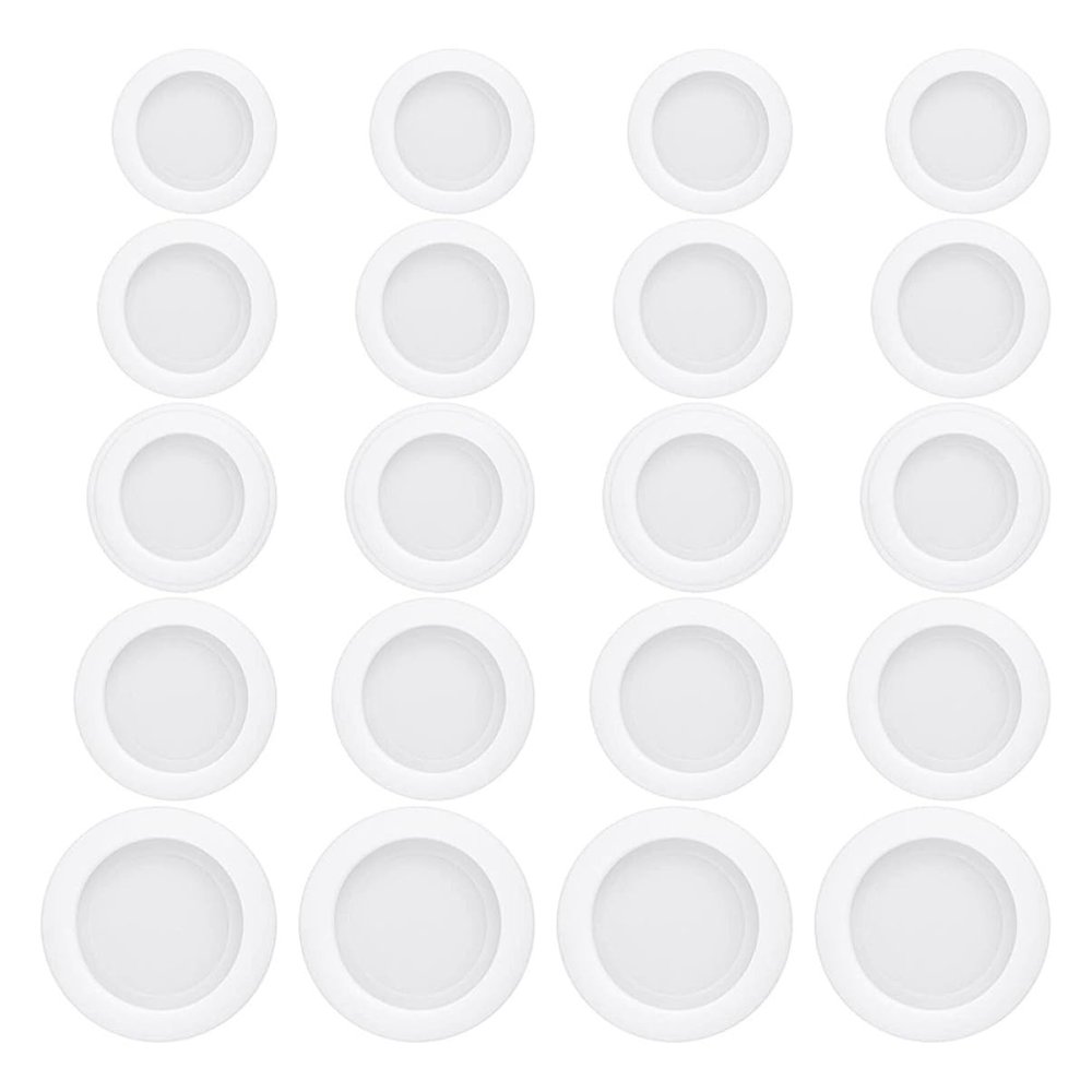 Alipis 80pcs Piggy Bank Bottom Plugs Assorted Stoppers for Money Jars Easy Installation for Saving Boxes and Plaster Dolls