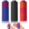 3PCS Little Ouchies Fidget, Pocket Mini Novelty Fidget Toy for Adults, Pain Stim Fidget, Spiky Grippie Stim for Anxiety Relief Positive (Black+Red+Purple) view 1