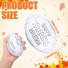 12 Pcs Thanksgiving Stress Footballs Crafts for Kids 5 Inch Color Your Own Footballs DIY Craft Thanksgiving Fall Coloring Stress Ball Harvest Party Craft Gifts for Kid Home Classroom Activities Supply view 2