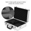 Grcfumo 1 Pc Remote Controller Box, Airplane Transmitter Case, 2.4G Universal Model Airplane Remote Controller Aluminum Case Box for JR FUTABA Flysky view 2