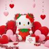 AlphaDesignLuxe 11 Red Strawberry Cat Plush Toy  Soft Kawaii Plush Doll, Cute Stuffed Animal Gift for Girls, Teens & Collectors view 4