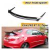 Carbon Fiber Compatible For Honda Civic FN2 2007-2011 Typer Rear Trunk Spoiler FRP Rear Boot Duckbill Spoiler Wing BodyKits Car Accessories(Carbon Fiber) view 2