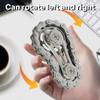 3 Pieces Adult Metal Fidget Spinners Sensory Bicycle Chain Gear Anti-Anxiety Stress Relief Exercise Finger Flexibility Hand Crank Fidget Spinning Spinner view 3