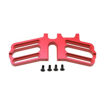 EHJRE 1/7 Scale RC Car Double Motor Bracket Motor Mount Seat for Remote Control Vehicles, Red