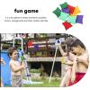 Abaodam 10pcs Nylon Bean Bags Boys and Girls Outdoor Toys Toss Game Bean Bags for Years Old view 4