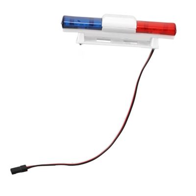 BESPORTBLE Simulation Rc Car Led Roof Light Strobe Effect Multi-Function Flashing Light Lamp for Scale Model Cars Easy Installation Realistic Design