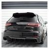 Style Rear Spoiler Cap Compatible for Audi S3 A3 S-Line Sportback 8V Facelift 2016-2019 Car Rear Trunk Roof Spoiler Wing Tuning view 4