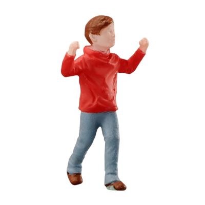 1:64 Scale Diorama Figure Miniature Layout Street People Figure Fairy Garden Hobby Collections Desktop Ornament Mini Figurine