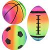 5.5 Inch Rainbow Sports Ball Set, Assorted Styles, 1 Count view 1