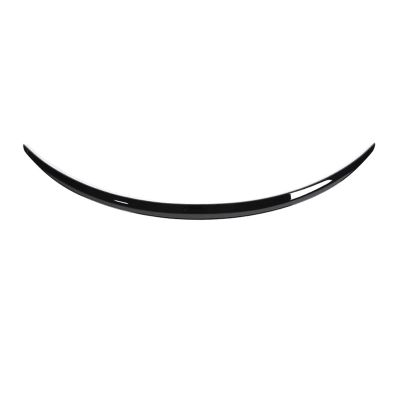 Compatible for Benz E Class Coupe C238 M4 Style Boot Rear Trunk Spoiler Deflector E53 AMG Carbon Fiber Look Gloss Black Wings(AMG Black)