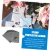 LAPYAPPE 10pcs PVC Stamp Collecting Pages Double-Sided Album Storage Holder for Stamps Coins and Collectibles for Organizing Your Collection view 3