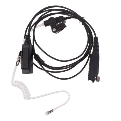 ZHENZQ WalkieTalkie Earpiece with Finger PTT Mic Multi-pin Headset for Sepura Radio SC21 STP8000 STP8030 STP8035 STP8038