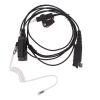 ZHENZQ WalkieTalkie Earpiece with Finger PTT Mic Multi-pin Headset for Sepura Radio SC21 STP8000 STP8030 STP8035 STP8038 view 1