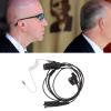 ZHENZQ WalkieTalkie Earpiece with Finger PTT Mic Multi-pin Headset for Sepura Radio SC21 STP8000 STP8030 STP8035 STP8038 view 2