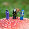 Archie McPhee Tiny Box of Wizards Novelty Mini-Figure Set (3 Piece) view 4