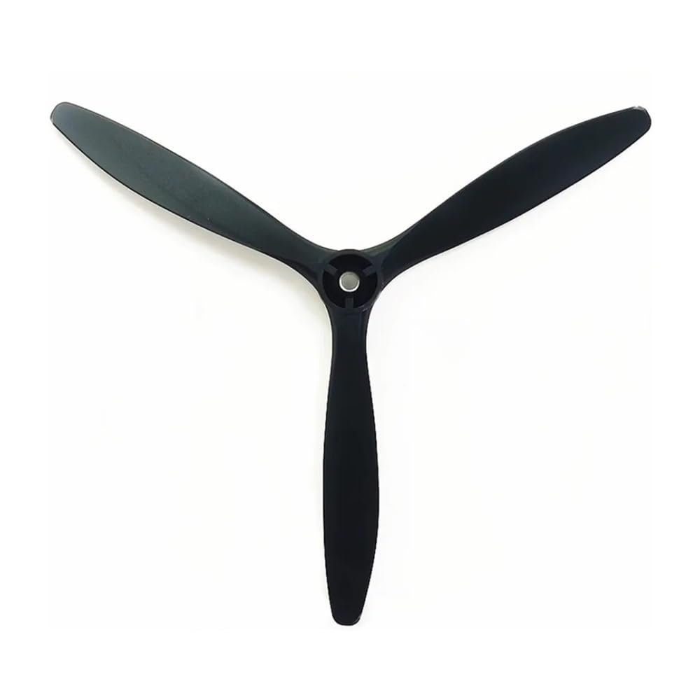 1380 13X8 3-Blade 8mm Propeller Metal Hole with 3mm 4mm 5mm 6mm 7mm Fit for RC Electric Engine Airplane