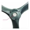 1380 13X8 3-Blade 8mm Propeller Metal Hole with 3mm 4mm 5mm 6mm 7mm Fit for RC Electric Engine Airplane view 3