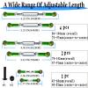 2026 New Stainless Steel Turnbuckles Tie Rods with Spacers fit for 1/10 Traxxas Slash 4X4VXL,Slash 2WD,Hoss 4X4VXL,Rustler 4X4 VXL,Rustler 2WD,Stampede VXL,Bandit/VXL,RC Car Hops Up Parts(Green) view 4