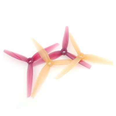 2Pairs Fit for HQPROP Ethix P3 Propeller 5130 5inch Fit for Peanut Butter & Jelly FPV Propeller