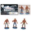 Archie McPhee Tiny Box of Werewolves Novelty Mini-Figure Set (3 Piece) view 1