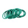 10/50Pcs Green FKM CS 2mm OD 5~160mm Sealing Gasket Insulation Oil Resistant High Temperature Resistance Fluorine Rubber(10Pcs,OD 15MM ID 11MM_CS 2.0MM) view 1