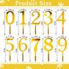 10 Pcs Gold Acrylic Number Cake Toppers - 0-9 Digit Set for Birthday, Wedding & Anniversary Cake Decorations view 2