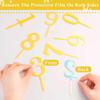 10 Pcs Gold Acrylic Number Cake Toppers - 0-9 Digit Set for Birthday, Wedding & Anniversary Cake Decorations view 4