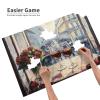 Cafemira 1000 Piece Adult Wooden Jigsaw Puzzle,Red Wine in Crystal Glass,Elegant Pour Moment,Exercise Hands on Ability and Thinking Patience,Ideal for Party Game Nights,Pleasure Both Body &Mind view 3