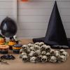 20 Pack Mini Halloween Skull, Miniature Resin Figurines Skulls Heads Ornamets, Halloween Prank Props, Realistic Looking Skulls Human Skeleton Head for Halloween Bar Home Table Decoration view 2