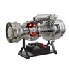 YounggDiy 1/4 Metal Turboshaft Engine Kit That Runs, DIY Simulation Electric Military Helicopter Engine Model, Creative Display Collection Model, Birthday Toy Gift view 1