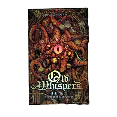 ELYN Cthulhu Series Tarot Card Collection 78 Cards Divination Tool Fate Forecasting Cards Party Fortune-Telling Card Game Playing Cards Board Art Theme Card Storage Book