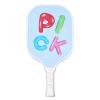 VEVOR Kids Pickleball Paddle, Lightweight Youth Pickleball Paddle with Small Grip and Cute Pattern, Fiberglass Pickle Ball Racket & Honeycomb Core, Child Size for Kids, Youth, Boys & Girls view 1