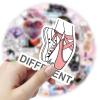 100Pcs Funny Dancing Stickers Perfect Dancer Sticker for Teens Adults, Snarky Vinyl Water Bottle Dance Decal Waterproof Cool Dancer Decals for Laptop Scrapbook Sarcastic Hard Hats view 4