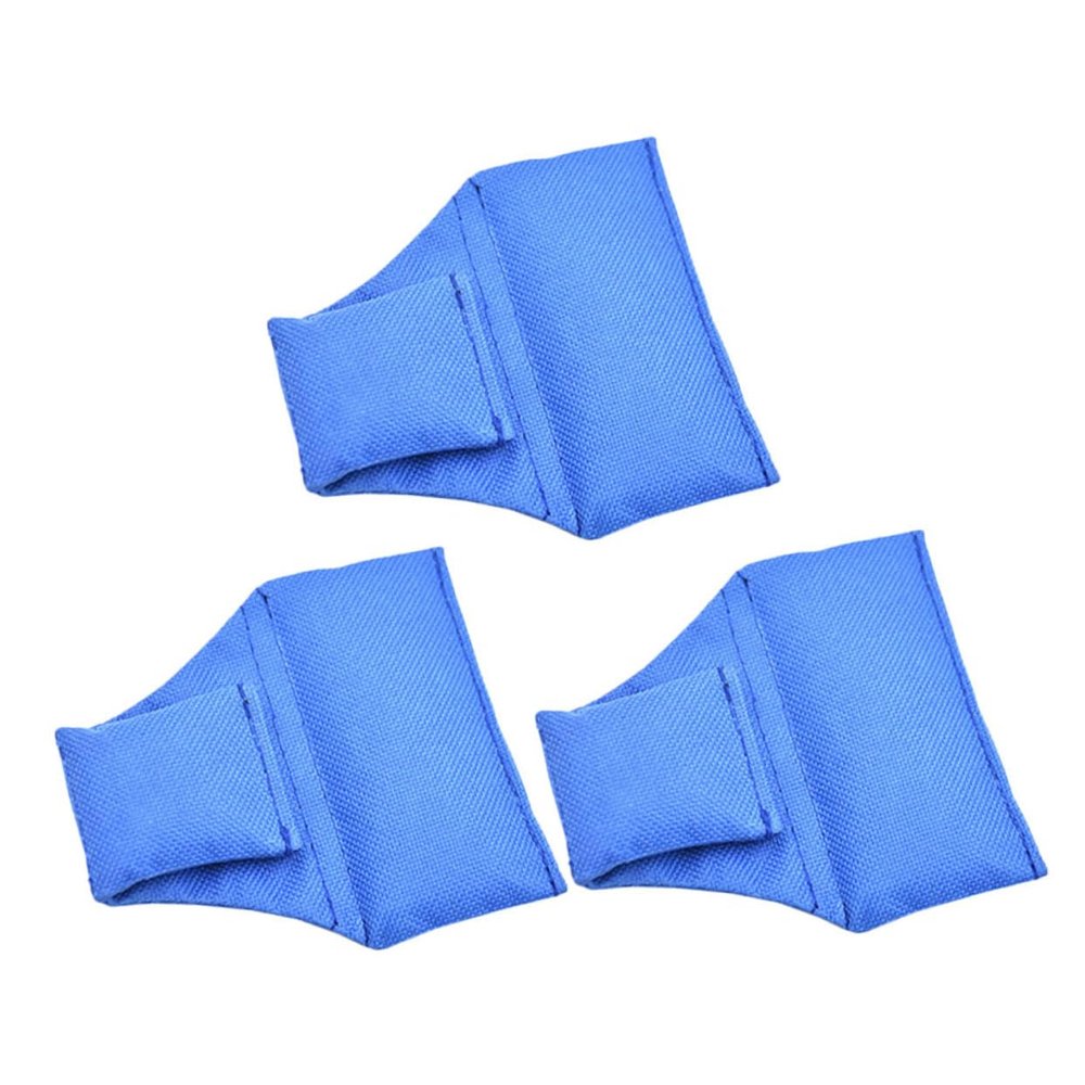 DECHOUS 3pcs Football Throw Bean Bag Football Referee Gear Bean Bag Flags for Soccer Matches Sports Outdoor Recreation Games Party Accessories