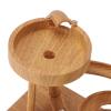 Art Perpetual Motion Machine Ornament Desk Non Stop Rolling Ball Toy Science Physics Gadget Desktop Decoration (Wood Grain) view 2