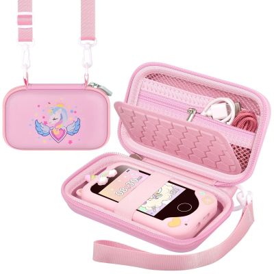 Smart Phone Case Compatible with KOKODI/for Luoba/for Yosfeng/for Luyiilo/for WEOLULI/for MOTCTQVD/for UCIDCI Toys Cell Phone, Toddler Learning Play Toy Phone Holder Bag -Pink