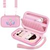 Smart Phone Case Compatible with KOKODI/for Luoba/for Yosfeng/for Luyiilo/for WEOLULI/for MOTCTQVD/for UCIDCI Toys Cell Phone, Toddler Learning Play Toy Phone Holder Bag -Pink view 1