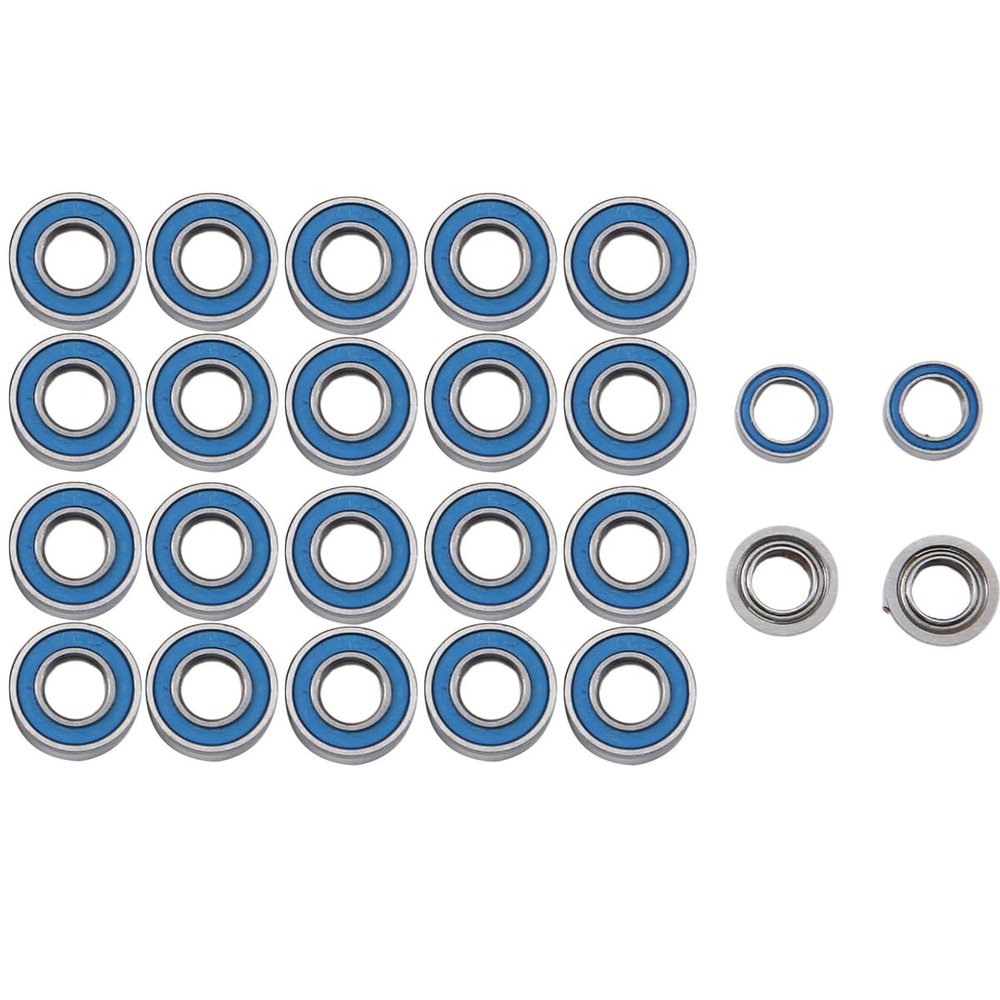 24Pcs Sealed Bearing Kit for Tamiya MF-01X MF01X RC Car Upgrade Parts Accessories