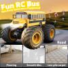 EversaleT 1/18 Remote Control School Bus Toy for Kids, 2.4GHz RC Monster Truck Toy with LED Lights & Sound, Rechargeable Electric Vehicle, Gift for Boys Girls view 2