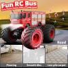 EversaleT 1/18 Remote Control Fire Truck Toy for Kids, 2.4GHz RC Monster Truck Toy with LED Lights & Sound, Rechargeable Electric Vehicle, Gift for Boys Girls view 2