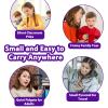 3 Packs Impossible Spiral Cone Fidget Toys,3D Printed Pyramid Passthrough Sculpture,Mini Sensory Toy for Stress Relief Anxiety,Stocking Stuffers for Adults & Kids Gifts (Purple Pink) view 4