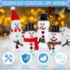 15 Pack Christmas Crafts Supplies, DIY Snowman Making Kit for Children, Christmas Stocking Stuffers, Air Dry Snowman Decorating Kit Winter Snowman Presents Toys for Christmas Holiday Decorations view 3