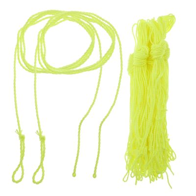 Toddmomy 50pcs Rainbow Yo-yo Strings for Boys and Girls Nylon Replacement Ropes Accessories for Beginners for Sports and Competitions