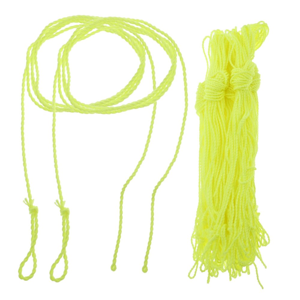 Toddmomy 50pcs Rainbow Yo-yo Strings for Boys and Girls Nylon Replacement Ropes Accessories for Beginners for Sports and Competitions