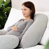 C-Shaped Pregnancy Pillow  Full Body Maternity Support for Side Sleepers with Soft Washable Cover view 4