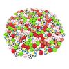 400PCS Mini Cute Ball Erasers for Kids Bulk,Fun Erasers for Classroom Back to School Party Gift (Ball, Mini) view 1