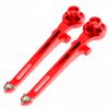 Aluminum Alloy Rear Suspension Arm Swing Arm RC Upgrade Parts for Tamiya 1/10 2WD BBX BB01 RC Car (Red) view 1