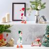 30 Pcs Desk Goose Outfits 7inch Mini Goose Winter Clothes with Adjustable Knitting Hats&Scarves, Valentine, All Season Desktop Goose Outfits Costume Funny Decor Acceccories for Desk Geese Duck Statue view 4