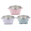 PandaEar 3 Pack Baby Stainless Steel Bowls with Suction, Non-Slip Child Food Bowl with Silicone Sleeve for Kids Toddlers Infants, Extra Strong Base, BPA free view 4